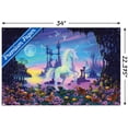 thumbnail image 2 of Danny Flynn - Unicorn Cavern Wall Poster with Pushpins, 22.375" x 34", 2 of 5