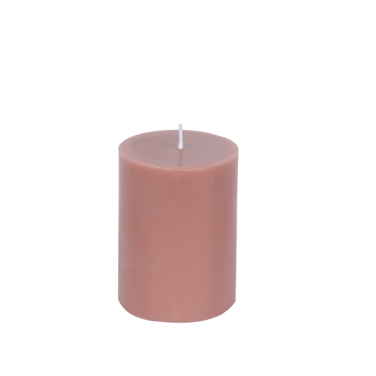 Efavormart 12-Pack Unscented Pillar Candles – Dripless 3"x4" Beige Paraffin Wax with Smokeless Cotton Wicks, Clean & Long-Lasting Burn for Weddings, Home & Event Decor