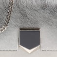 thumbnail image 6 of New Jimmy Choo Metallic Silver Lockett Crossbody Shoulder Bag AA0202, 6 of 9