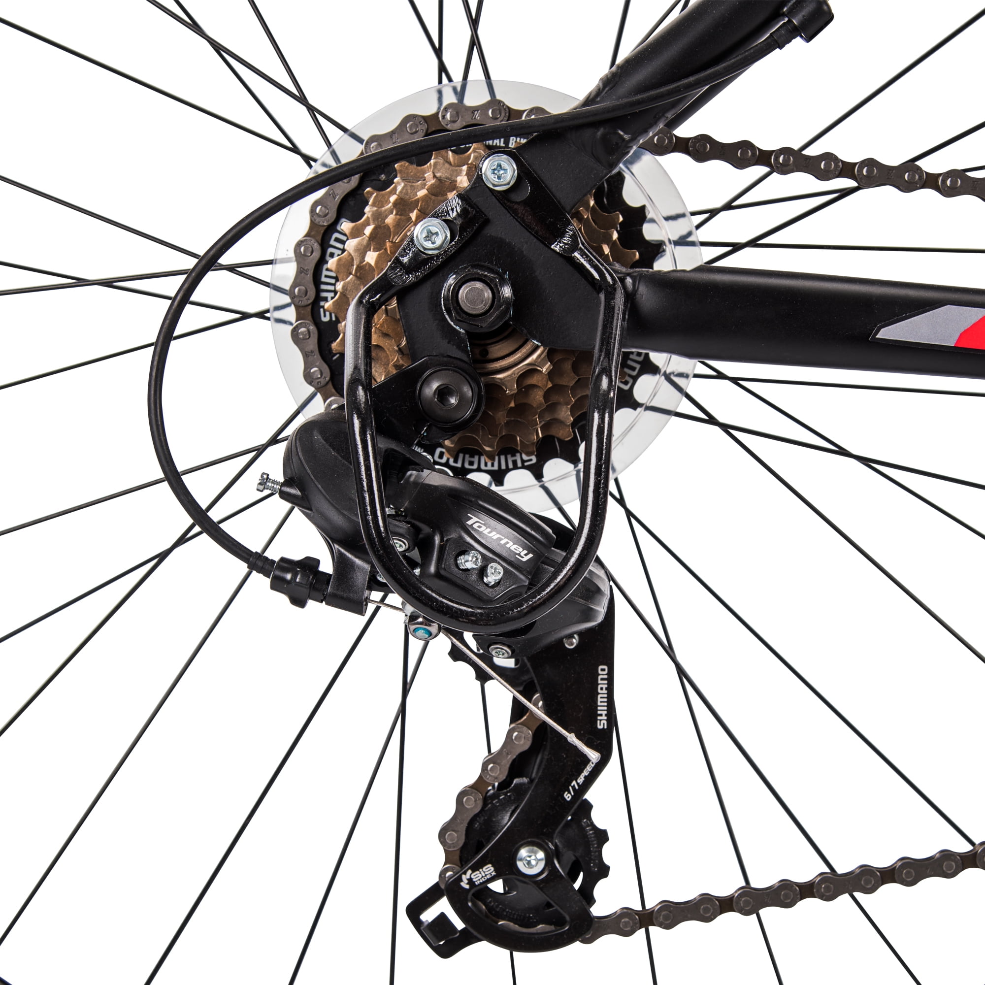 Huffy 27.5" Tekton Mountain Bike, Fits Riders 60"+, Gray, Adult, Men's