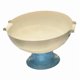 thumbnail image 5 of Frutero con pedestal, frutero con pie, expositor, decorativo y práctico. Azul Blanco, 5 of 8