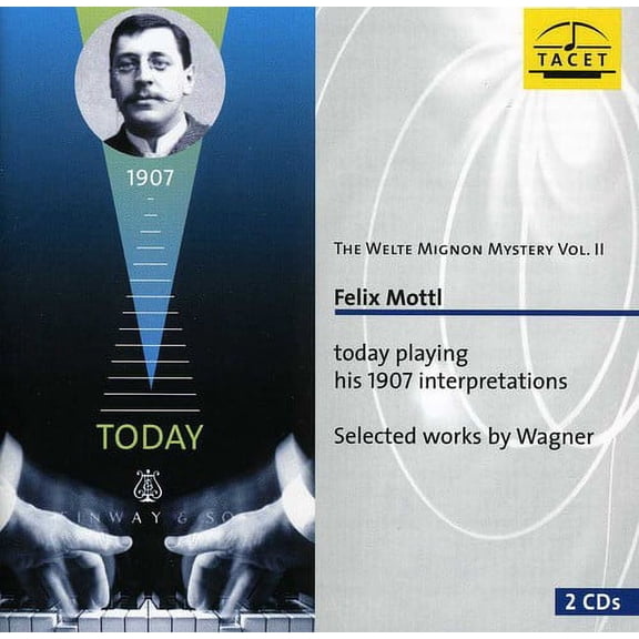 Felix Mottl - Welte-Mignon Mystery 2 - Music & Performance - CD
