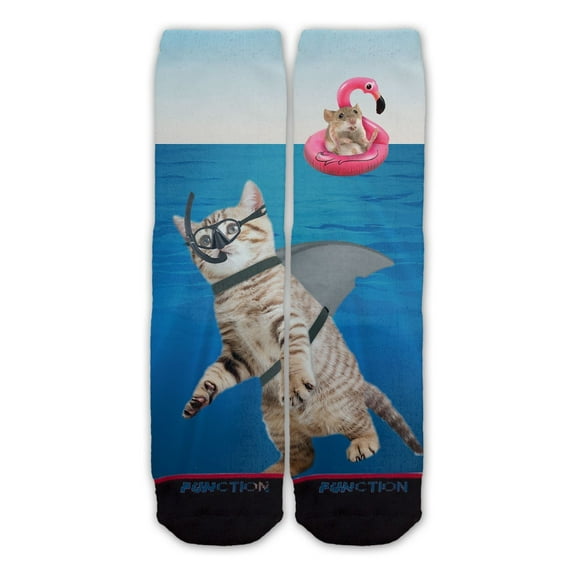 Function - Shark Cat Fashion Socks