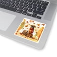 thumbnail image 3 of Welcome Fall Rhodesian Ridgeback Enjoys School Time Autumn Fall Leaves Vinyl Sticker Ridgebacks Dog Lover Gifts Waterproof Decal Art Decor - 02013, 3 of 5