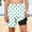 Green, variant on ITSAME Boys Swim Trunks, Polka Dot Print Elastic Waist with Compression Liner Quick-Dry Beach Shorts Black Size 5