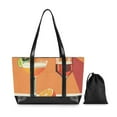 thumbnail image 7 of FORMRS Laptop Tote Bag for Women with 15.6" Computer Compartments Handbag, Orange Glasses, 7 of 7