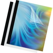 Fellowes Thermal Presentation Covers, 1/2" , 120 sheets, Black