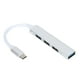 thumbnail image 2 of USB C HUB 4 puertos TypeC a USB 2.0/3.0 Plug and Play Hub Adaptador multipuerto para Xiaomi OS X Pro Air, 2 of 9