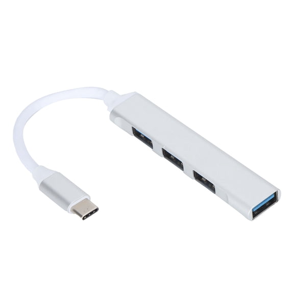 Expansor de Puerto USB, Adaptador Multiport USB C HUB 4 PUERTOS TUPO-C A USB USB HUB 3.0 2.0/3.0 ENCHUME Y JUEGO HUB PARA LA CompuTADORA PORTÁL