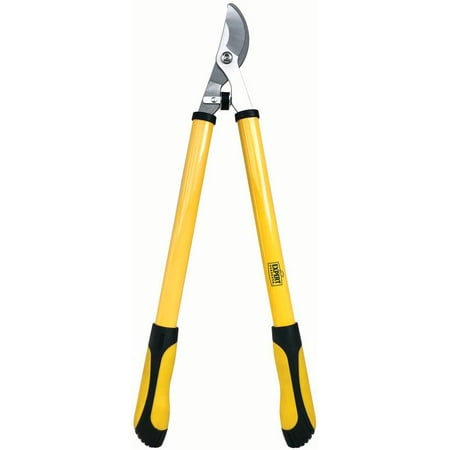 Expert Gardener 24 inch Steel Bypass Lopper, 1" Cutting Capacity in Black and Yellow