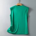 thumbnail image 5 of Tops casuales de verano sin mangas para mujer, camisetas sin mangas con estampado de cuello redondo Fridja  qr1688, 5 of 5
