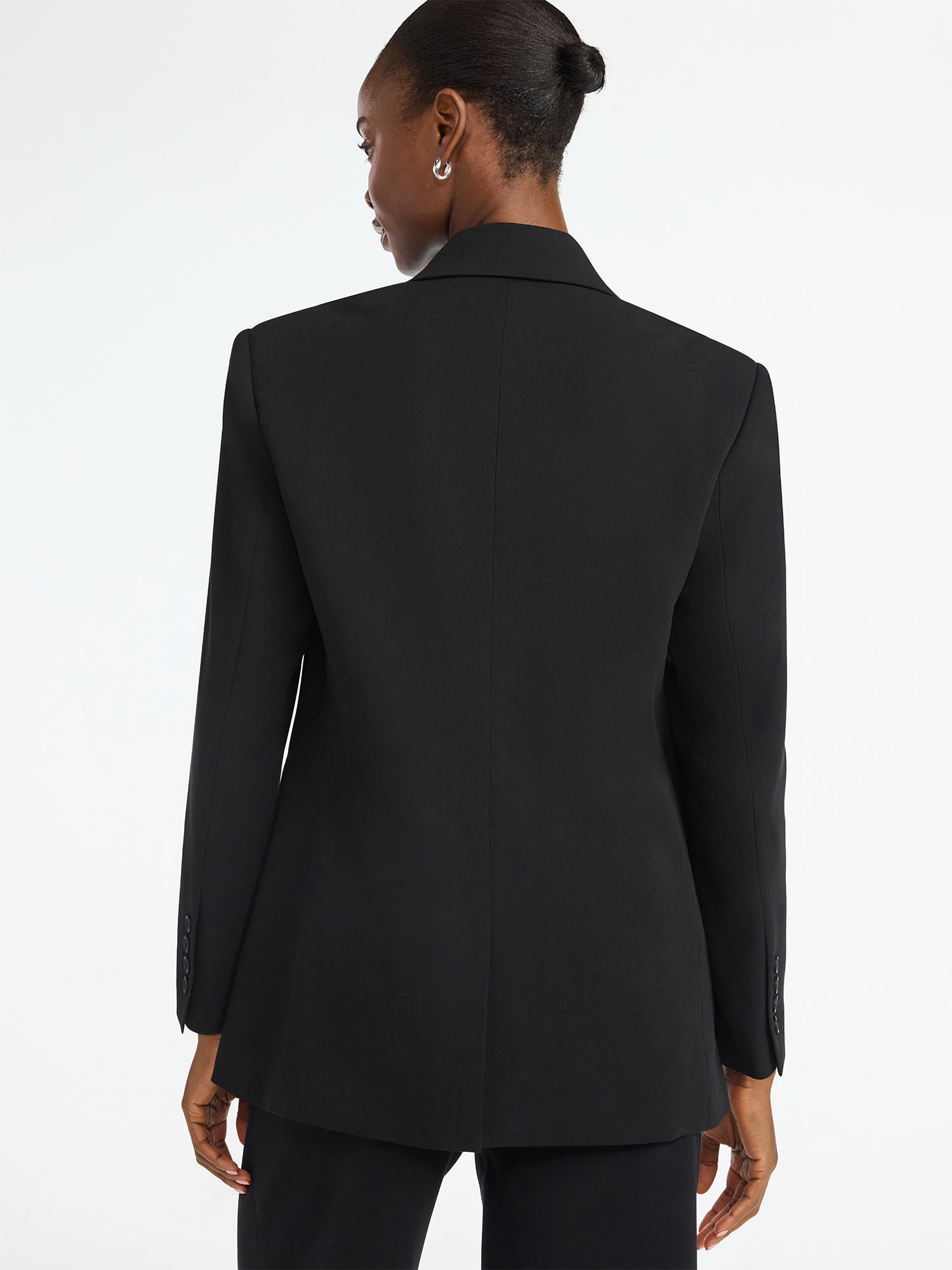 Scoop Women’s Oversized Double Breasted Blazer, Sizes XS-XXL