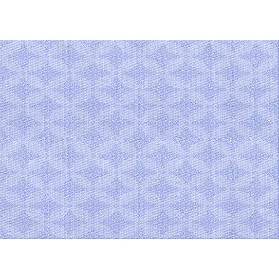 Ahgly Company Machine Washable Indoor Rectangle Transitional Heavenly Blue Area Rugs, 2' x 3'