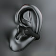 thumbnail image 3 of GJX Bone Conduction Headphones,Ear Clip Design Open Ear Headphones,Open-Ear Design Running Earbuds,Purple, 3 of 4