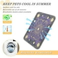 thumbnail image 5 of Pet Cooling Pad Foldable Self Cooling Mat Breathable Pet Cushion Sleep Pad for Dogs and Cats Gold Celestial Pattern S, 5 of 9