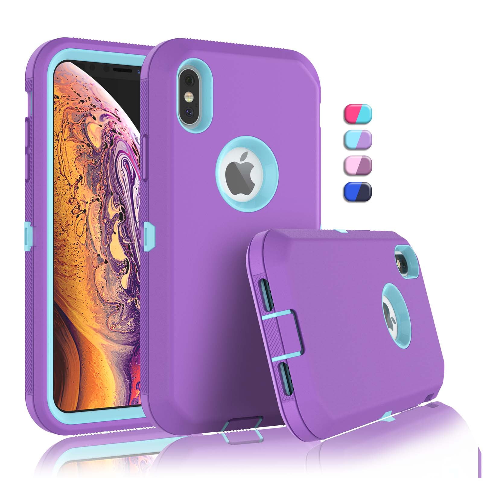 iPhone XS / iPhone X Cases, Sturdy Phone Case for iPhone X XS 5.8