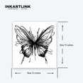thumbnail image 4 of shiyou-Tattoo Tech, 3 Sheets Small Semi Permanent Tattoo, Adult Art Design Temporary Tattoos, Lasts 1-2 Weeks, Waterproof, Realistic Look, No Adhesive, No Reflection (Painful Butterfly Design), 4 of 4