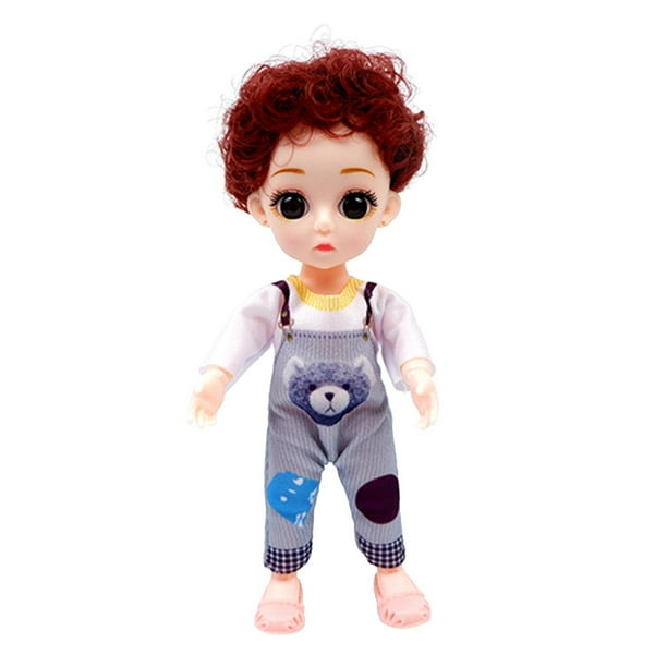 muneca de 6 pulgadas bjd inteligente munecas articuladas hermosas 6 pulgadas 1 12 1 12 cuerpo de juguetes para ninas de 2 anos suministros para hacer munecas ropa cambiable perfke muneca de 6 pulgadas...