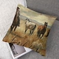 thumbnail image 7 of nygtbtfer Running Horses Farm Live Like Someone Left The Gate Open Throw Pillow,  Multicolor White, 7 of 7