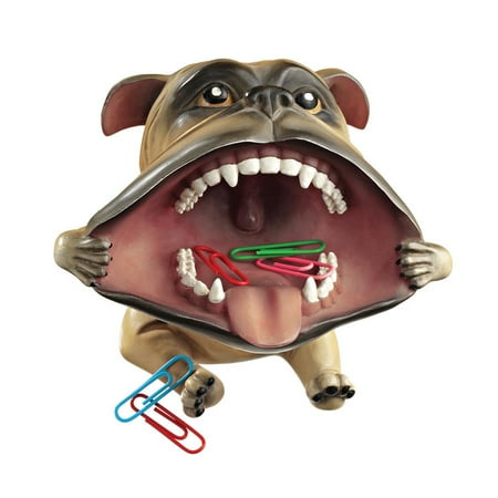 Bulldog Bib - Design Toscano Big Mouth Bulldog Statue