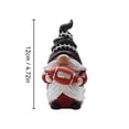 thumbnail image 2 of Gnome Outdoor Garden Statues,4.72in Football Themed Resin Elf Figurines Sculptures Garden Courtyard Decoration Crafts Windowsill Micro Bonsai Ornaments Lawn Ornaments Outside Patio Art Yard Decor, 2 of 4