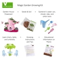 thumbnail image 5 of Vokodo Kids Magical Garden Growing Kit Includes Everything You Need Tools Seeds Soil Flower Plant Tree Interactive Play Fairy Toys Inspires Horticulture Learning Great Gift For Children Girls Pink, 5 of 6