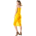 thumbnail image 5 of HAPPY BAY Women's Beachwear Summer Bikini Wraps Beach Wrap Sarong Coverups Skirt Bathing suit Swim Cover up Swimwear Coverups for Women One Size Yellow, Tie Dye, 5 of 5