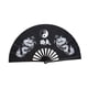 thumbnail image 2 of Abanico de mano plegable de acero inoxidable para artes marciales, ideal para espectáculos en bares y escenarios. dragón doble negro, 2 of 9