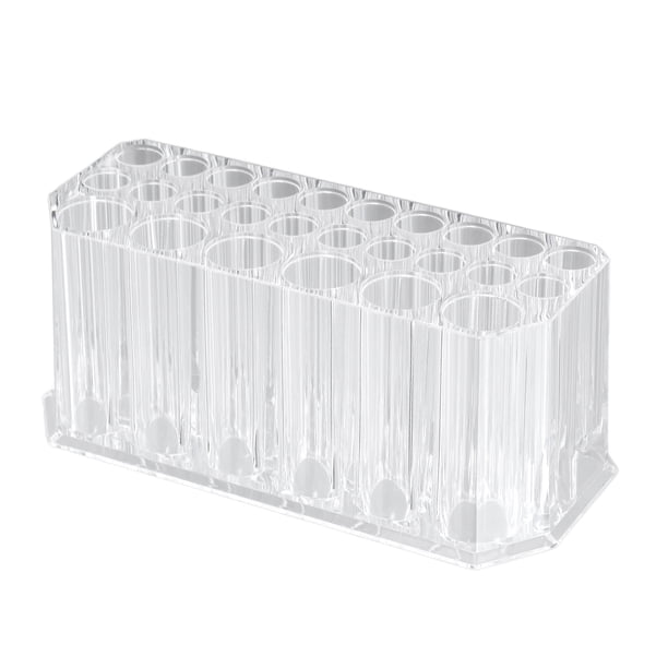Soporte para brochas de maquillaje, soporte para brochas, organizadores acrílicos de 26 agujeros, soporte para brochas, características líderes en su clase