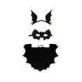 thumbnail image 4 of Disfraz de murciélago de Halloween para niños, clásico, para cosplay, festivales, en el aula., 4 of 9