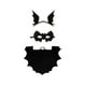 thumbnail image 4 of Disfraz de murciélago de Halloween para niños, clásico, para cosplay, festivales, en el aula., 4 of 9