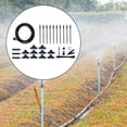 thumbnail image 1 of Colaxi Automatic Irrigation Kit Atomizing Watering Sprinkler System Compact Practical for Outdoor Gardening Waterpark Courtyard 10m, 1 of 8
