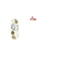 thumbnail image 1 of Espejo de pared nórdico colgante decorativo, espejo de pared de metal, escultura de ciervo de resina, estatua de ciervo durmiendo, adorno Feng Shui, d, 1 of 8