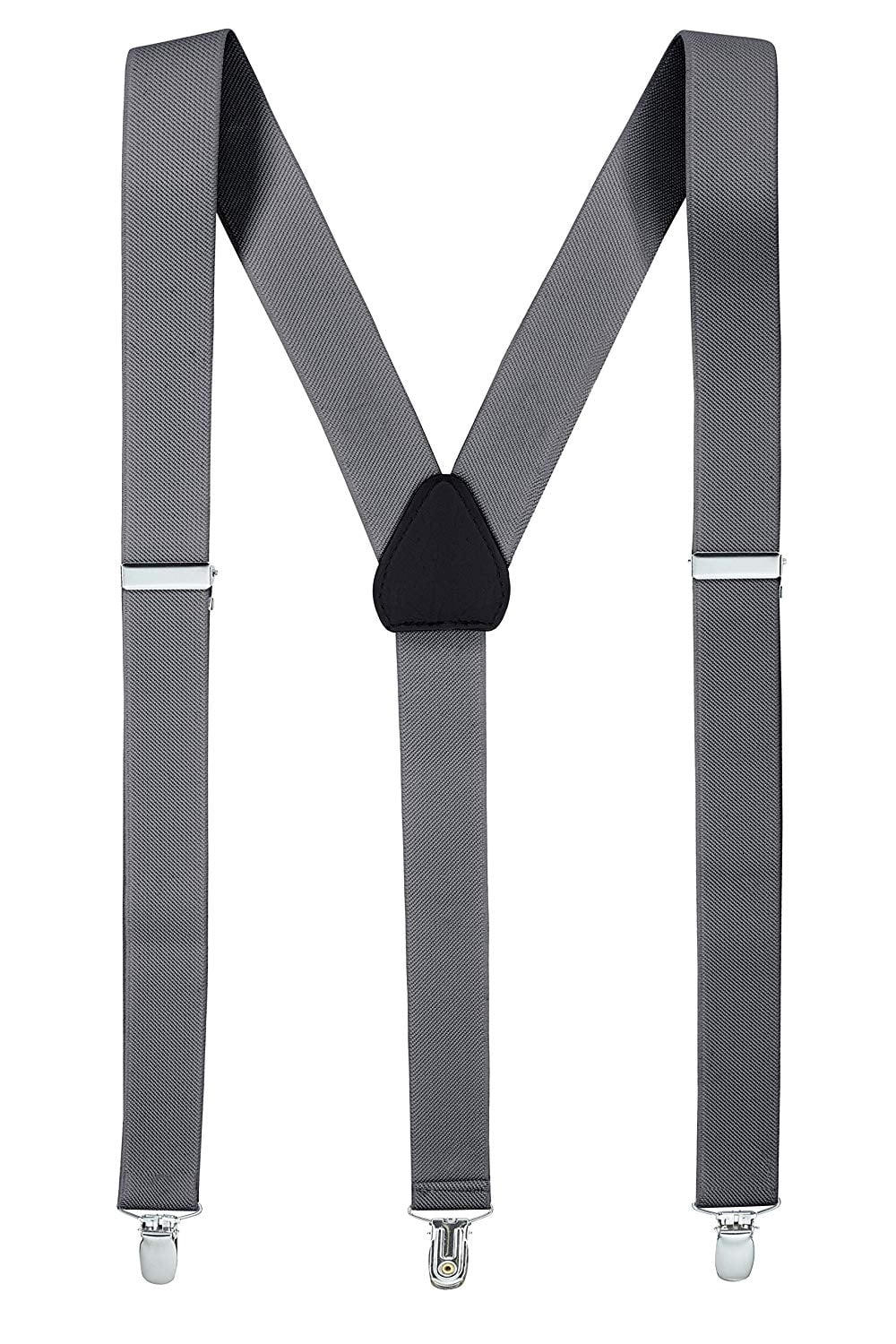 Hold’em 1" Teens & Men Suspender and Bow Tie Set Pre-Tied Bow Tie - Gray