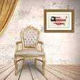 thumbnail image 3 of Marrott, Stephanie 32x22 Gold Ornate Wood Framed with Double Matting Museum Art Print Titled - Land The I Love, 3 of 4