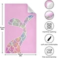 thumbnail image 3 of Dreamtimes Colorful Mermaid Tail Kitchen Towels Set of 1 Dishcloths Hand Towels Tea Towels Ultra Absorbent for Cleaning Washing Drying Dishes Tableware 28'' x 18'', 3 of 7
