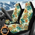 thumbnail image 2 of Uorisanigo Car Seat Covers 2 Front Interior Sets - Ethnic Flowers Auto Seat Protectors Universal Fit for Most Cars, SUVs, Trucks, and Vans, Car Accessories Cushions, 2 of 7