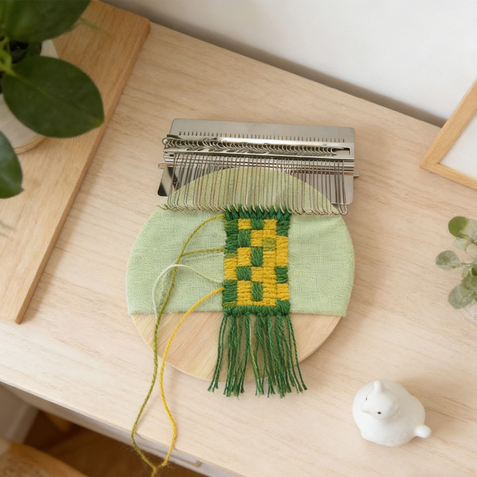 Knit Patch Loom Kit, New Most Convenient Patchmaker 2.0 Kit, Patchmaker Loom for all levels, Mended Clothes Quickly & Easily, Unleash Creativity and Bring Accomplishment (42 Hooks)