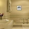 thumbnail image 2 of Stupell Industries Just Wash Your Hands Mermaid Bathroom Sign Design by Daphne Polselli, 2 of 5