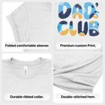 thumbnail image 5 of Bella Bella Canvas Mens Cool Dad Club Shirt Funny Fathers Day Gift Tee Daddy Birthday Graphic T Shirts Cotton Wear, 5 of 6