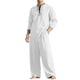 thumbnail image 2 of Blusas y camisas de manga larga con cuello redondo para hombre, jersey informal con capucha, pantalones deportivos lisos de manga larga, chándal de dos piezas con cintura elástica, blusa y pantalón de, 2 of 4