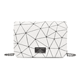 thumbnail image 1 of Bolsa Pequeñas Dama Geometrica De Bolso Blanca Malubero Longitud de la correa para el hombro: 100 CM, 1 of 3