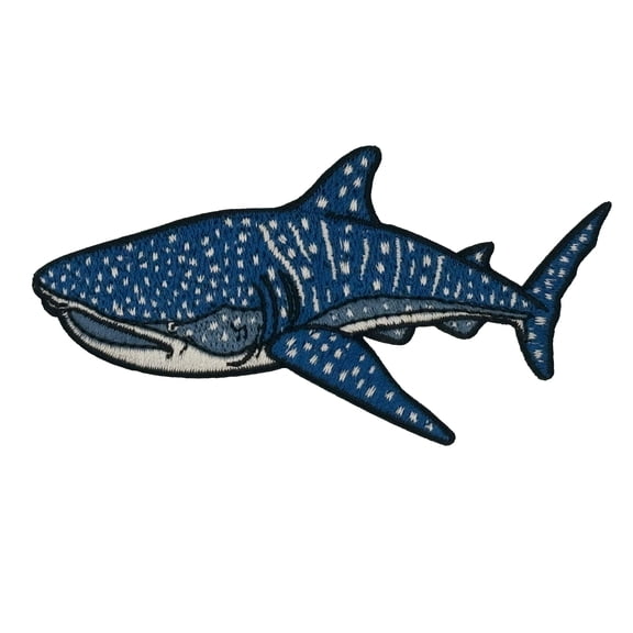 Whale Shark Embroidered Iron-on Patch | Clayton Jewelry Labs