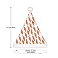 thumbnail image 3 of Balery Carrot Pattern Santa Hat Christmas Hat Funny Christmas Hat Christmas Knitted Beanie Hat For Men Women Adult, 3 of 6