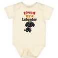 thumbnail image 3 of Inktastic Labrador Retriever Dog Black Lab Boys or Girls Baby Bodysuit, 3 of 5
