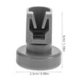 thumbnail image 2 of SWETRACE Dishwasher Lower Rack Wheel 1Set for Smooth Operation and Noise Reduction Dishwasher Parts, 2 of 8