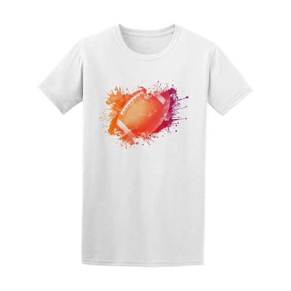 American Football Ball Splash Tee Men's -Image by Shutterstock