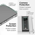 thumbnail image 4 of SuperShield Pixel 4a Case, Google Pixel 4a Case with Screen Protector, Shockproof Crystal Clear Slim Soft Silicone TPU Protective Phone Cover for Google Pixel 4a, 4 of 5