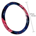 thumbnail image 4 of Flamingo 14.5 Inch Printing PVC Leather Car Wheel Covers Steering Wheel Cover Auto Accessories, 4 of 6