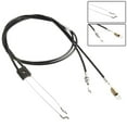 thumbnail image 1 of cable set: throttle cable and clutch cable for some Einhell, 1 of 8